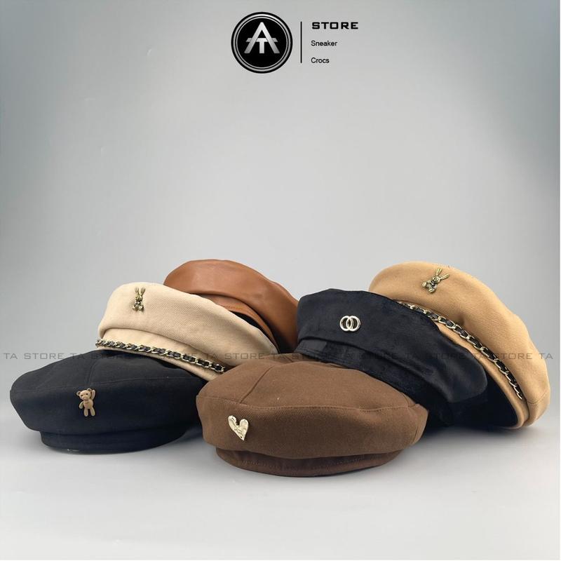  Mũ nồi mũ beret thời trang phong cách hàn quốc 