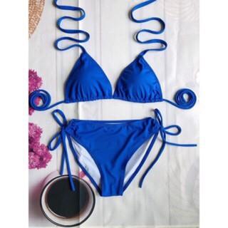 BiKiNi 2 mảnh tam giác basic dây dài tự do tạo kiểu full màu 4