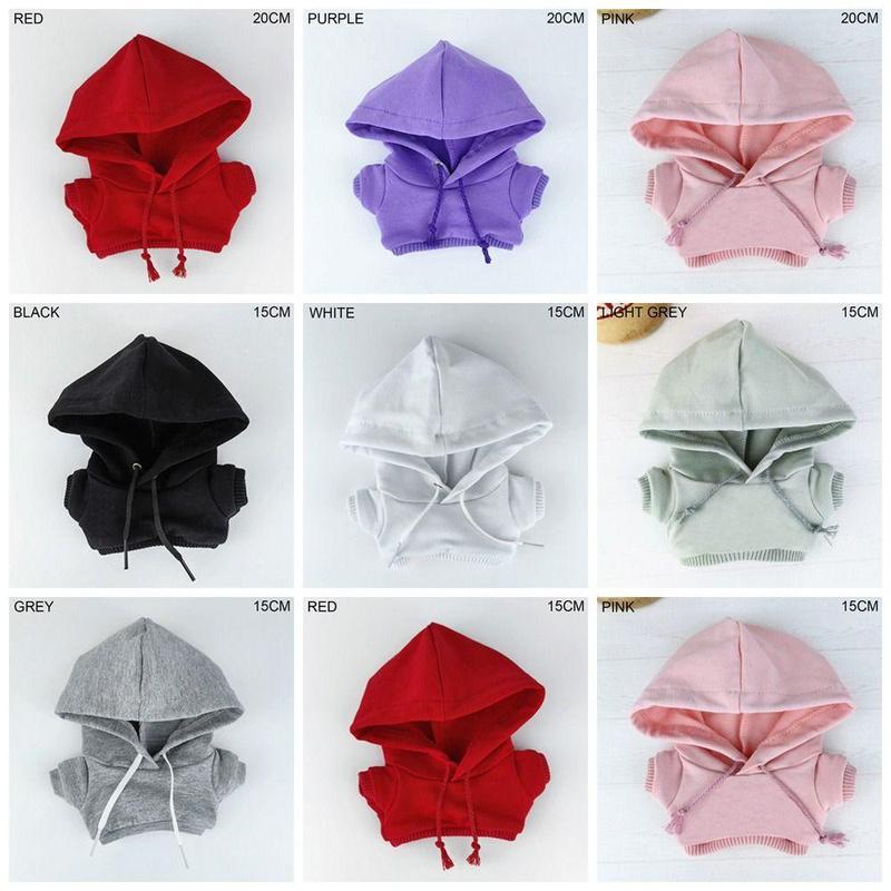 Product Introduction of Hoodie L a B u B u Handmade untuk Boneka Kapas 15cm/20cm, Sweatshirt Outfit Fashion, Top untuk Boneka BJD 1/11 1/12 OB11, 10cm 15cm 20cm 4