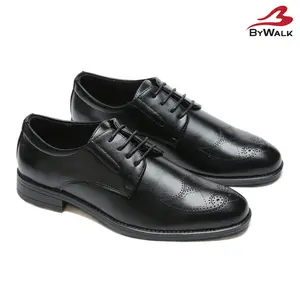 BYWALK PALERMO1 Sepatu Pria Loafers Derby Kerja Kantoran Formal Shoes Hitam
