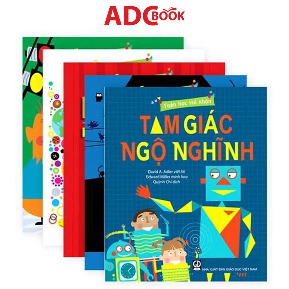 Sách - Toán học vui nhộn - Truyện tranh cho bé
