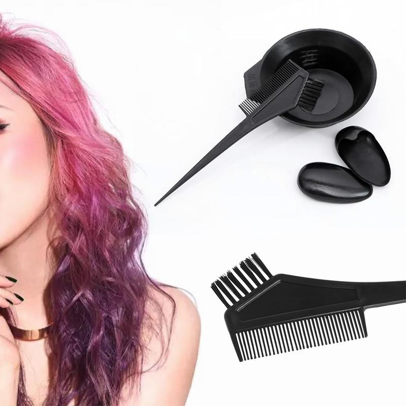 Bát Nhuộm Màu Cho Tiệm Cắt Tóc, Lược Nhuộm, Bàn Chải Màu, Bộ Dụng Cụ Pha Màu 1