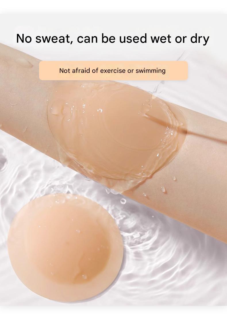 Product Introduction of Anti-exposure silicone breast stickers Invisible and traceless anti-sweat and anti-bump breast stickers Swimming sling breast stickers patch 10