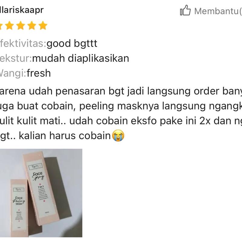 ( Ready Stock ) Byzoe Face Peeling Mask Dead Cell Remover - FYC 3