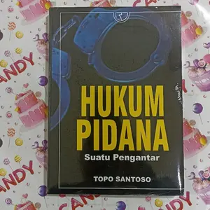 Hukum pidana suatu pengantar by topo santoso