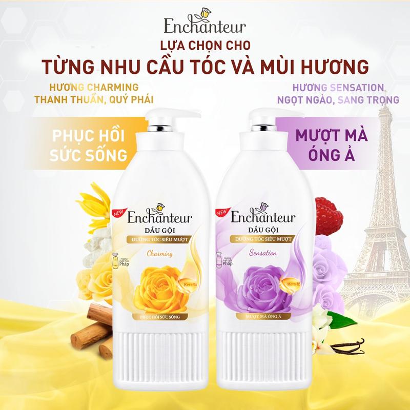 [GIFT] Bộ Sữa Tắm Dưỡng Da Mềm Mượt dành cho nữ Enchanteur (6g/gói) 1
