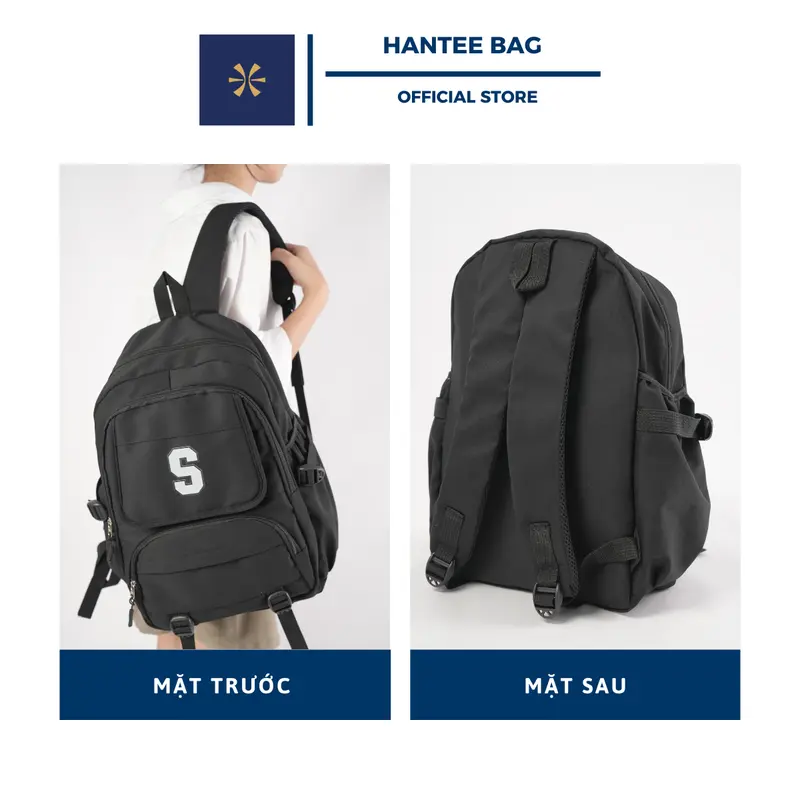 [Hantee Bag ] Balo Nữ Thời Trang Họa Tiết Đi Học, Đi Chơi, Du Lịch - Dễ Thương Là Sự Lựa Chọn Hoàn Hảo Cho Các Bạn Trẻ Năng Động  BL009 0