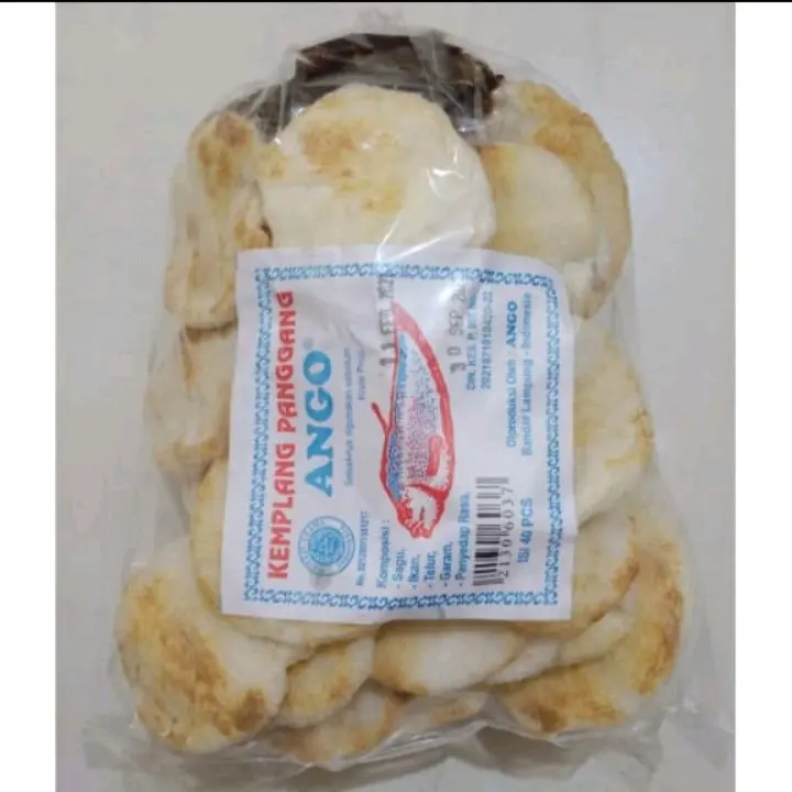 Kemplang Ango besar isi 40 . Kemplang Panggang Asli Lampung. Snack