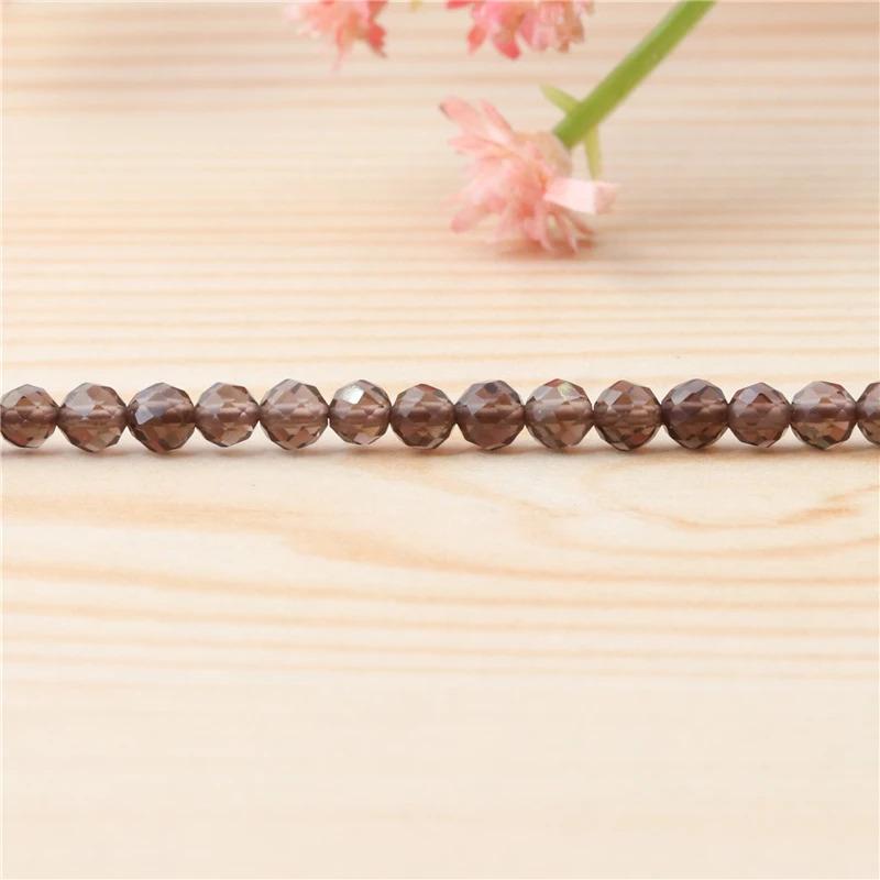 Product Introduction of Natural Stone Garnet Rudy Citrine Malachite Opal Tourmaline  Round Faceted Beads Size 2 3 4MM For Jewelry Making Diy Bracelet 33