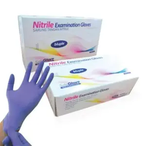 SAFEGLOVE - Sarung Tangan Nitrile Blueple