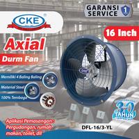Gambar CKE Drum Fan DFL-16 3 16 Inch INDUSTRI Blower Tabung Blower Gedung dari CKE Fan Official Kota Administrasi Jakarta Barat 1 Tokopedia