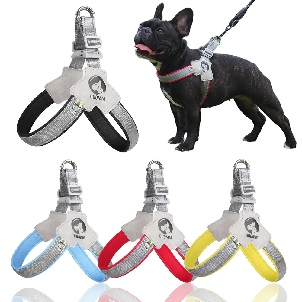 Reflective Puppy Chest Strap Chihuahua Outdoor Walking Accessories Y Dog Harness for Small Medium Dogs Adjustable Pet Seat Belts