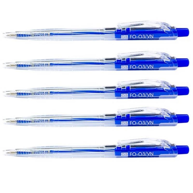 Bút bi FO-03 - Ngòi 0.5mm - Mực xanh/đen/đỏ 4