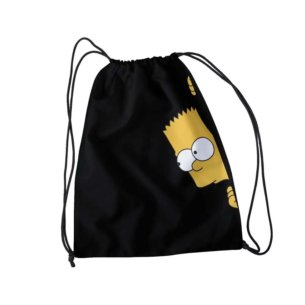 Tas Serut Olahraga New Stringbag Waterproof Pria Wanita Simpsons