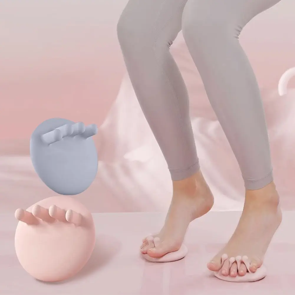 2PC Leg Sculpting Arch Trainer Thin Leg Improvement Thumb Eversion Foot Massage Toe Divider Home Fitness Equipment #459490