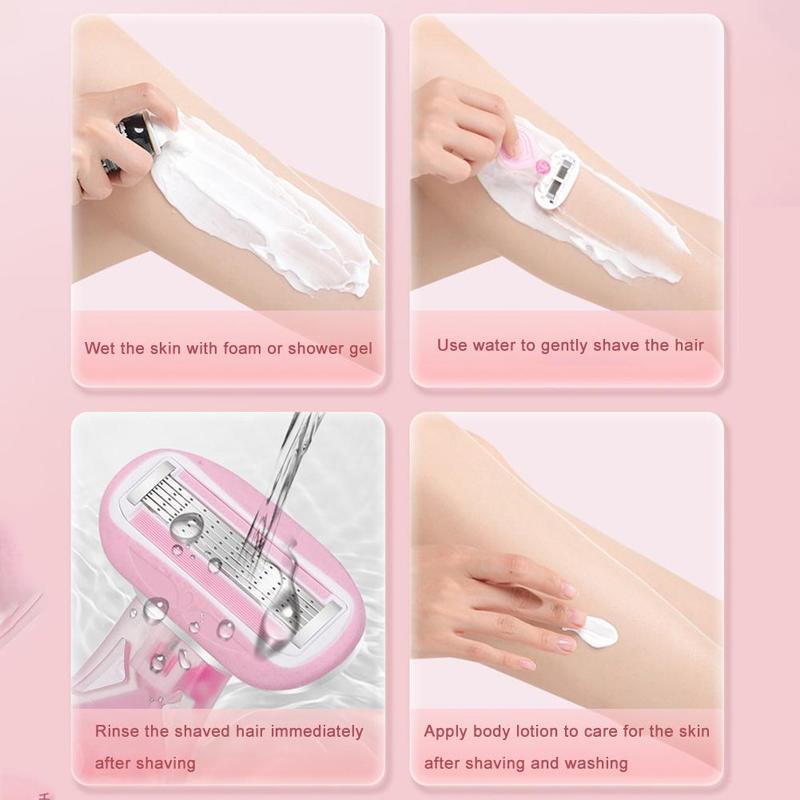 Product Introduction of Portable Mini Razor For Women, Painless Hair Remover For Armpit, Legs, Bikini And Facial Shaving Mini Hair Remover For Women, Compact Razor For Smooth Shaving Anytime 27