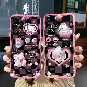 case custom Bear softcase procamera (AS1410) case hp cocok untuk type viv0 y22 y16 y35 y21s y15s y01 y12s y20s y33s v21 v21e v23e v25 v25e v15 t15g y11 y12 y15 y17 y91 y93 y95 Lentur Silikon  Handphone  Casing