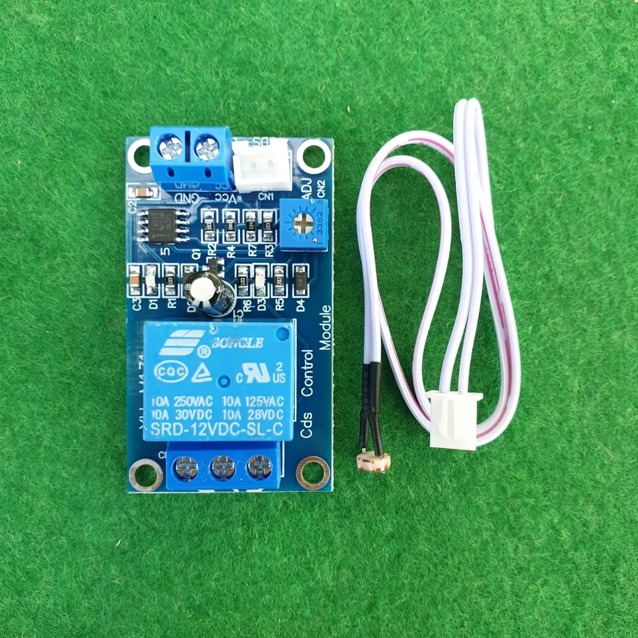 Module, mạch cảm biến ánh sáng Relay 12v XH-M131 bật tắt Thiết bị tự động