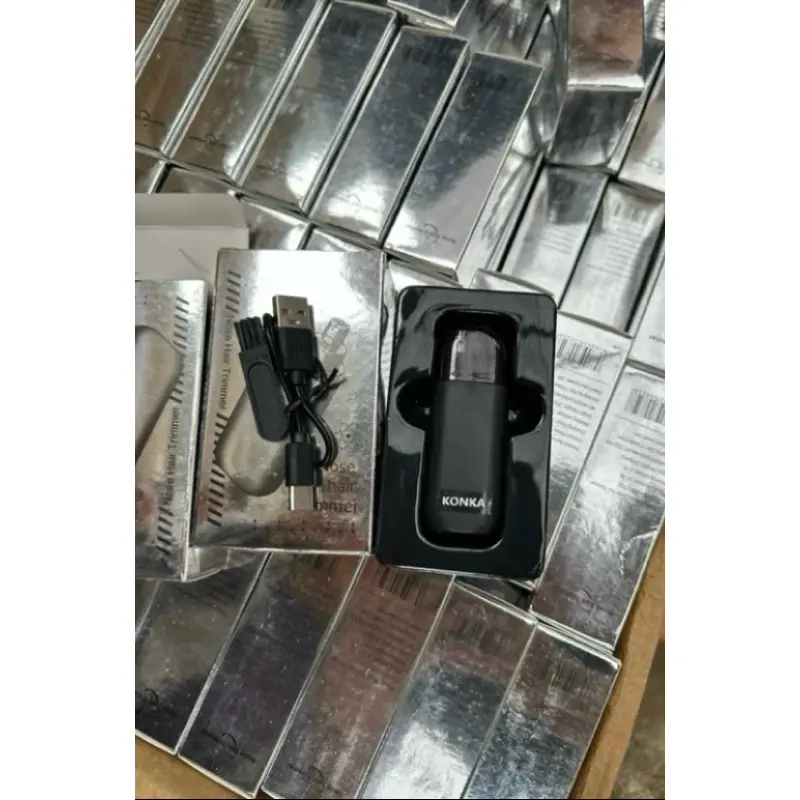Máy cắt tỉa lông mày mũi điện mini KONKA, Máy tỉa lông mũi thông minh chống nước sử dụng pin sạc vệ sinh dễ dàng, Máy cạo râu 8