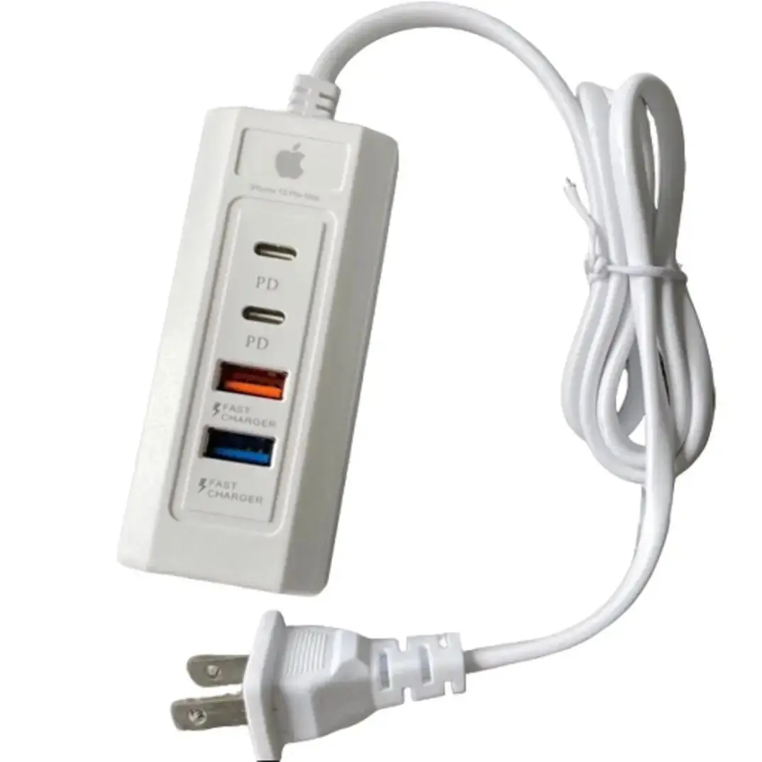 Bộ Sạc Nhanh 2 Cổng USB, 2 Cổng Type C, Cắm USB PD20W, Ổ Chia Cổng Usb Dùng Cho Mọi Điện Thoại Di Động Đa Năng Phụ Kiện