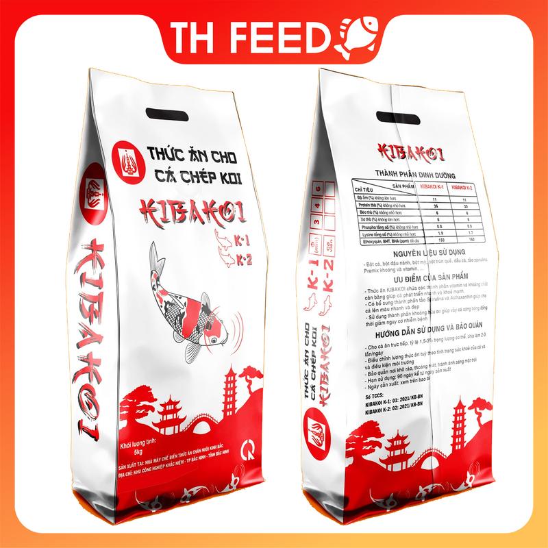Cám Cá KIBAKOI cho Cá Koi Tăng Size & Màu Sắc Chuẩn Bổ Sung Vitamin & Khoáng Chất Cân Bằng Không Váng Nước