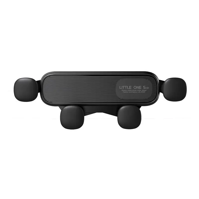 New Car Mobile Phone Bracket Air Outlet Navigation Fixed Support Frame Anti-Shake Gravity Retractable Mobile Phone Universal Accessories Cellphone Smartphone Mount Stand