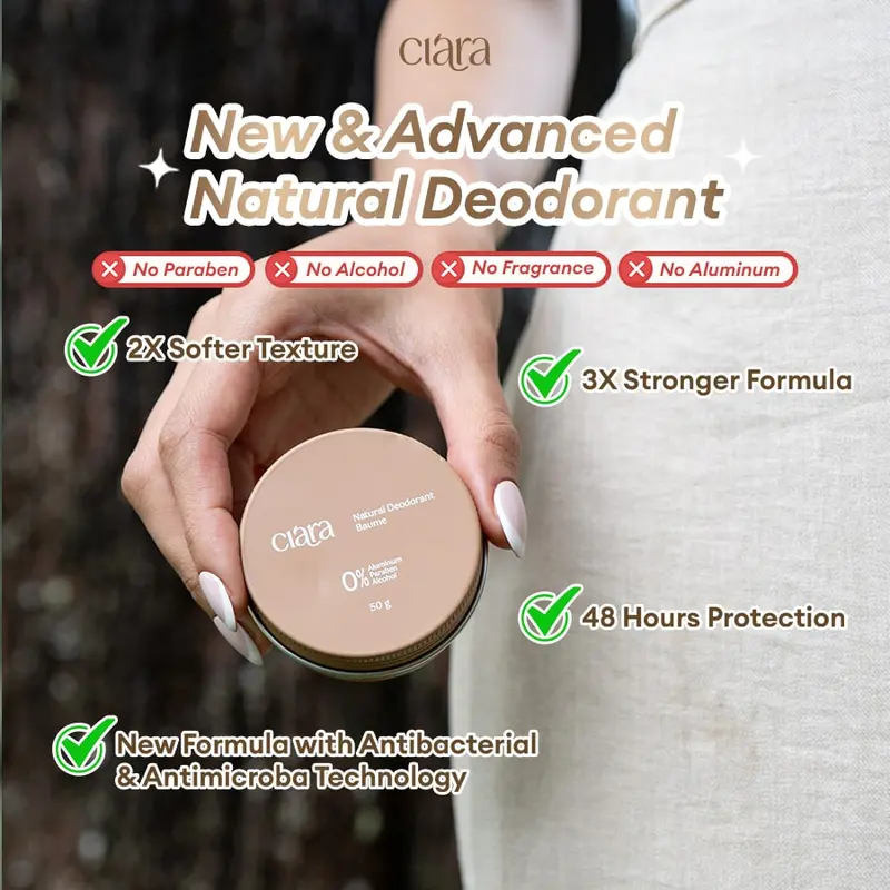CIARA NATURAL DEODORANT BAUME 30 GR 2