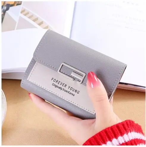 Ví nữ mini siêu đẹp - siêu xinh - Quảng Châu Wallet Hình Chữ Nhật Da 4