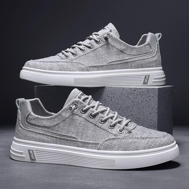 Giày Sneaker Nam, Giày Nam Vải Canvas  HOT NHẤT 2024 Shoes Cao Su