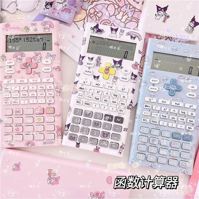 Máy Tính Chức Năng Khoa Học, Clow M Melody Cinnamoroll Babycinnamoroll, Thích Hợp Cho Học Sinh Tiểu Học Và Trung Học, Máy Tính Thi Số Học, Thiết Kế Mới Dễ Thương 6