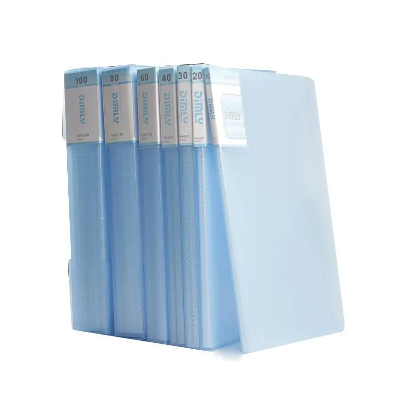 A5 File Folder, 1 Count Transparent File Folder, File Storage Folder, Office Stationery & Supplies for Home School Office 4