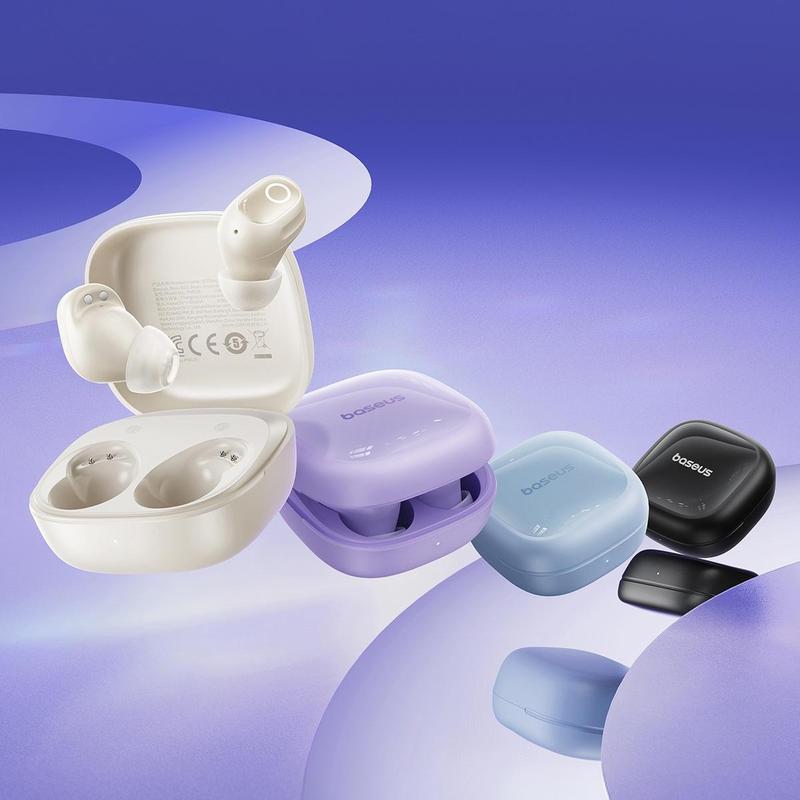   BASEUS   NEW Tai Nghe Không Dây TWS Baseus Bass BD1  Bluetooth v5.4 8H IP55 Punchy Sound  - OS-Baseus Bass BD1 TWS True Wireless Earbuds 
