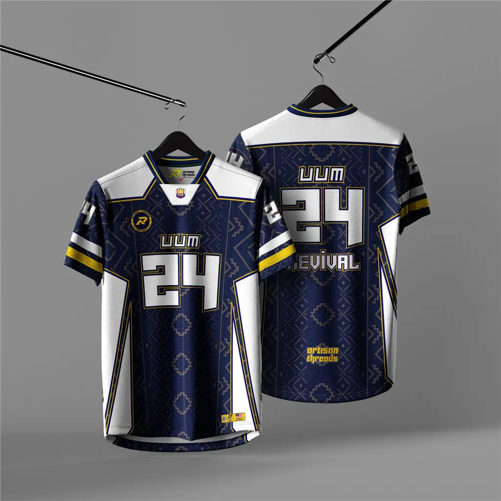 Arianna-[Free Custom Name & Number]LYCRA 280 GSM Oversized NFL Streetwear Jersey - EDISI NFL 2024 Malaysia Team Jersey 1
