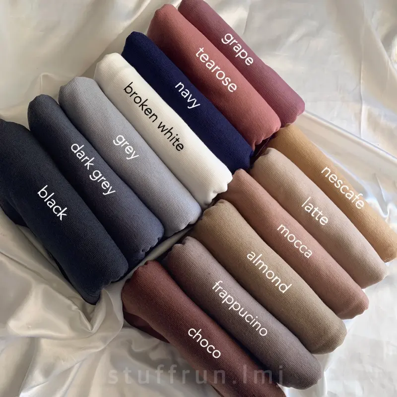 Pashmina Kaos Spandex / Turkish Shawl / Pashmina Turki Spandex Premium 2