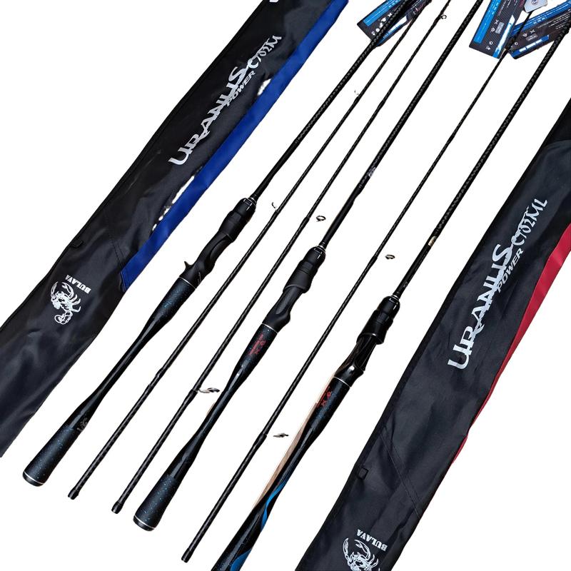 Cần Câu Lure Bulava Uranus Khoen Fuji Sic Pat Máy Fuji Khoen Fuji Sic Phôi Carbon Xoắn X Cao Cấp Đi Câu Câu Cá Bắt Cá Fishing Nam