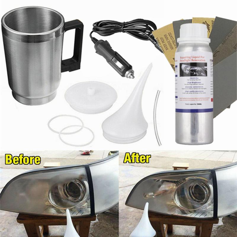 Product Introduction of Bộ Phục Hồi Ống Kính Đèn Pha Ô Tô Đèn Pha Ống Kính Dụng Cụ Làm Sạch Đánh Bóng Phục Hồi Cải thiện khả năng hiển thị và bảo mật 25