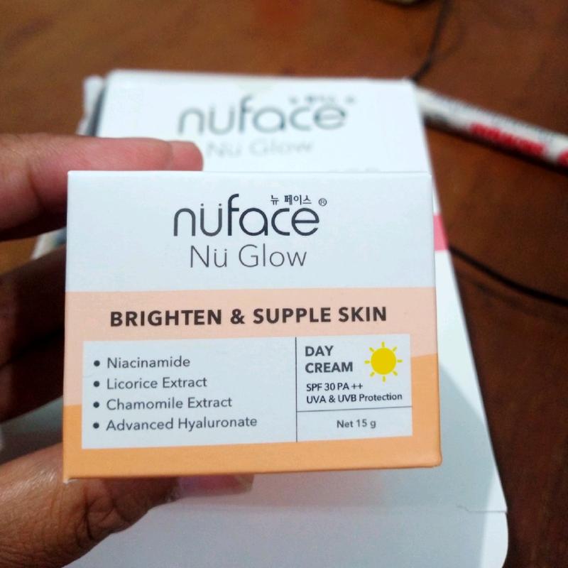 Ready !!! Nuface Skincare 3 in 1 Pencerah Wajah / Paket Hemat Nuface 3 in 1 Kusam Mencerahkan 1