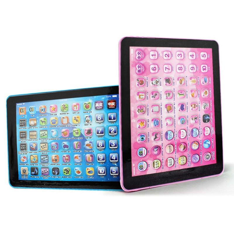 Baby Touch Computer Tablet Pad Educational Toys Kids Early Learning Reading English Chinese Language Machine For Kids Children 3