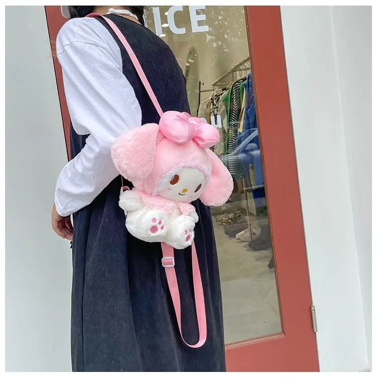 Tas Boneka Karakter Melody Ransel Wanita Kelinci Cute Bordir Ransel Anak Melody 1