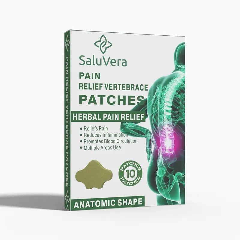 Koyo Herbal Tulang Belakang Isi 10 Pad / Stiker Plaster Detox Tempelan Pereda Pegal Linu Penghilang Nyeri Sendi 8