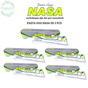 [ PAKET 5 PCS ] PASTA GIGI NASA - ODOL NASA - PGN NASA ORIGINAL - AGEN SKINCARE 86