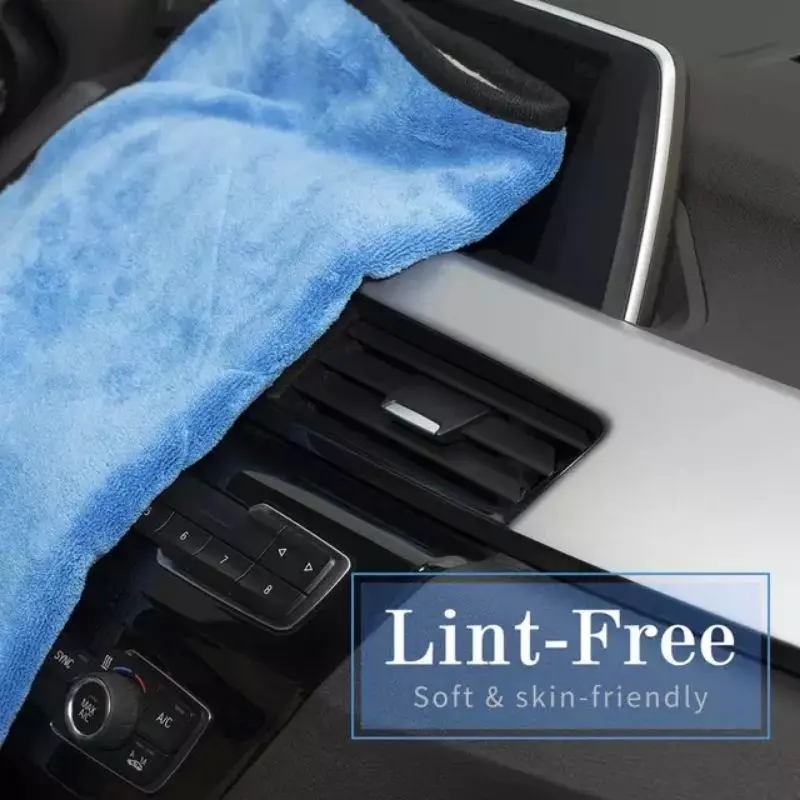 30x60cm lap mobil microfiber tebal jumbo 30x60cm 800GSM lap mobil besar anti lecet lap mobil jumbo 30x60cm 1