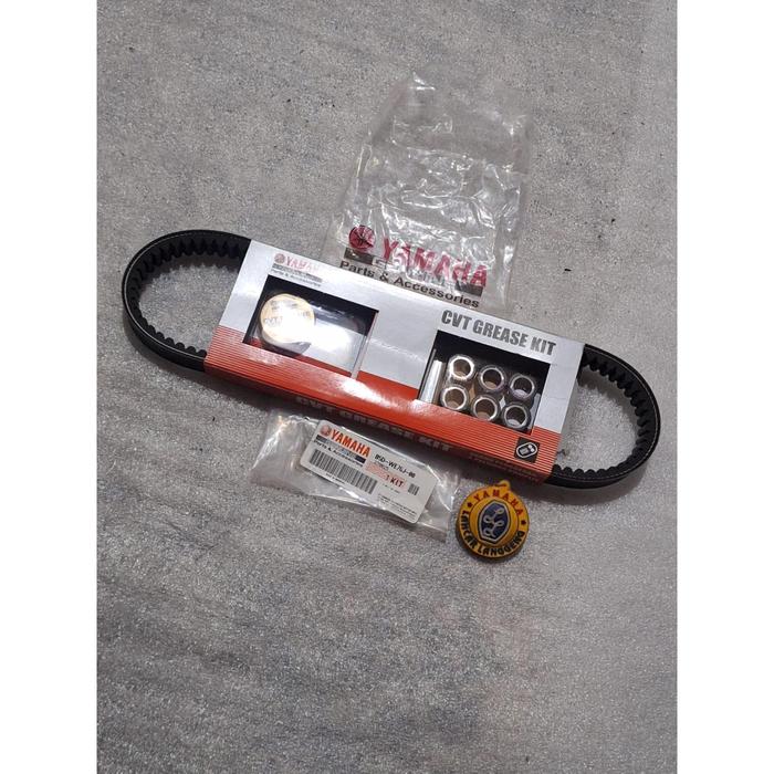 Gambar V-BELT KIT / V-BELT SET ROLLER YAMAHA FREEGO ORIGINAL YGP B5D-WE76J-00 dari Yamaha Lancar Langgeng Kab. Banjarnegara Tokopedia