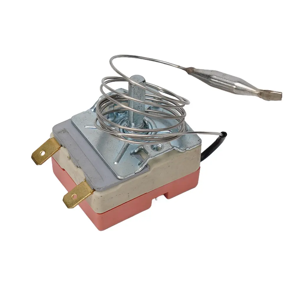 Electric Oven Thermostat Adjustable Temperature Controller Switch 50-400℃ 2 Pin
