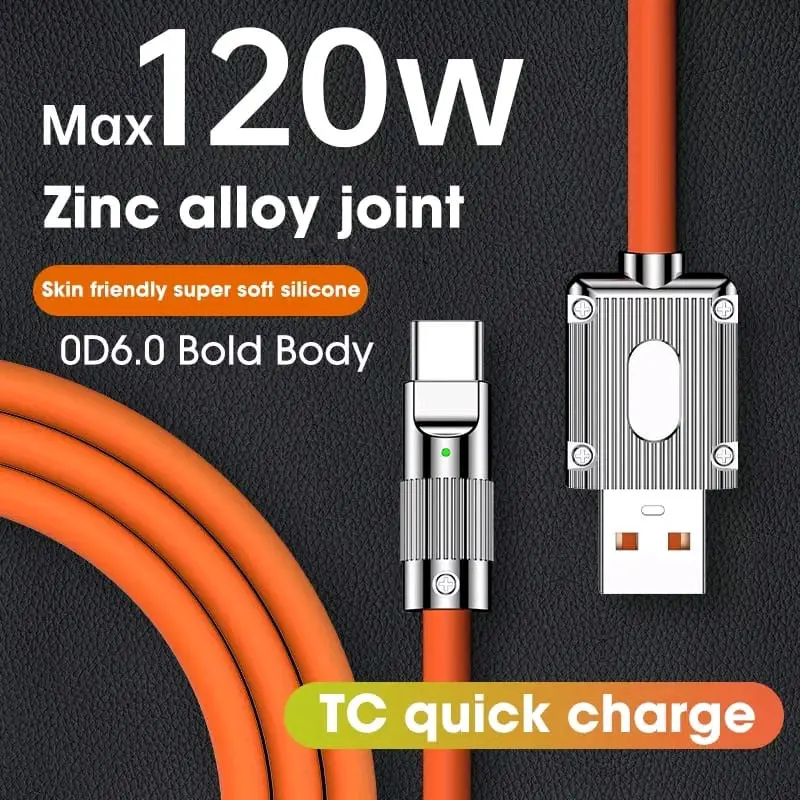 Kabel Data Super Fast Charging Max 120 Watt 0