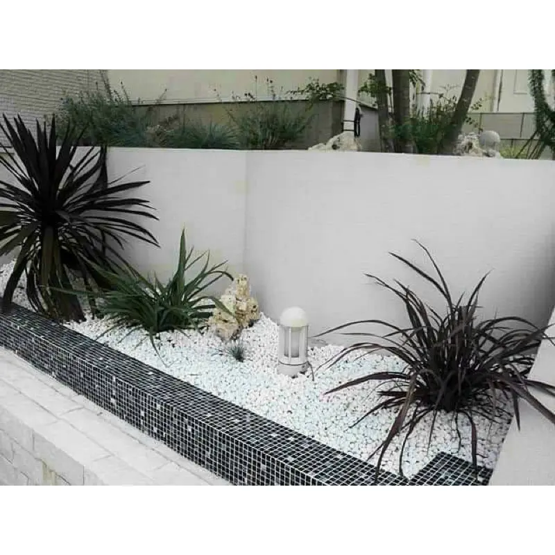 Đá Sỏi Trắng Trang Trí Chậu Cây, Hồ Cá, Trải Sàn Nhà, Trang Trí Sân Vườn, Quán Cafe, Sỏi Trắng Đẹp thuỷ  sinh 4