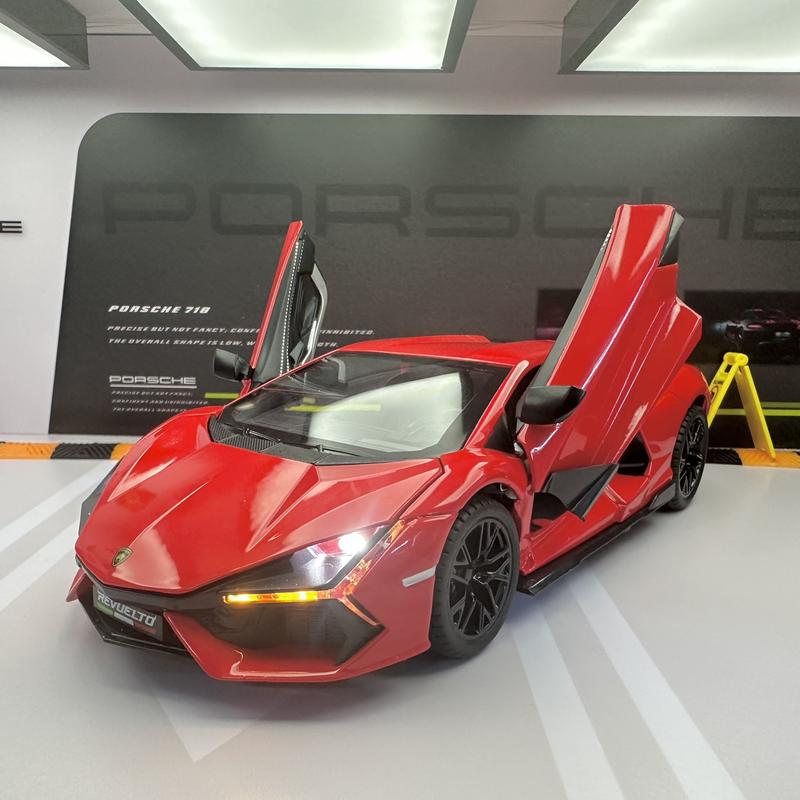 Product Introduction of Mô hình xe Lamborghini Lamborghini Revuelto tỉ lệ 1:24 hãng Jinlifang 26