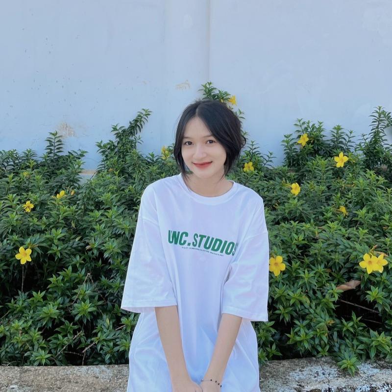 Áo thun tay lỡ form rộng DEUNCOOL Basic Tee Drop 1.0 - Màu Trắng - In UNC.STUDIOS 5