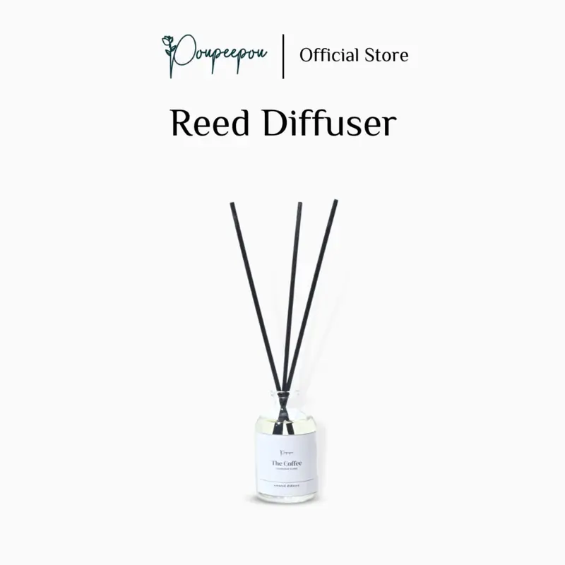 Poupeepou Diffuser Aromatherapy Aesthetic dan Refill Diffuser | Difuser Aroma Pengharum Ruangan Pewangi 1