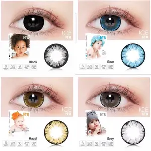 SOFTLENS N8 by EXOTICON 16 MM BIG EYES ( NORMAL & MINUS ) Contact Lens Soflens